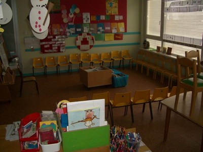 La salle de classe...