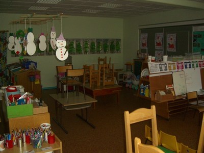 La salle de classe...