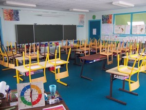salle cours élémentaires...