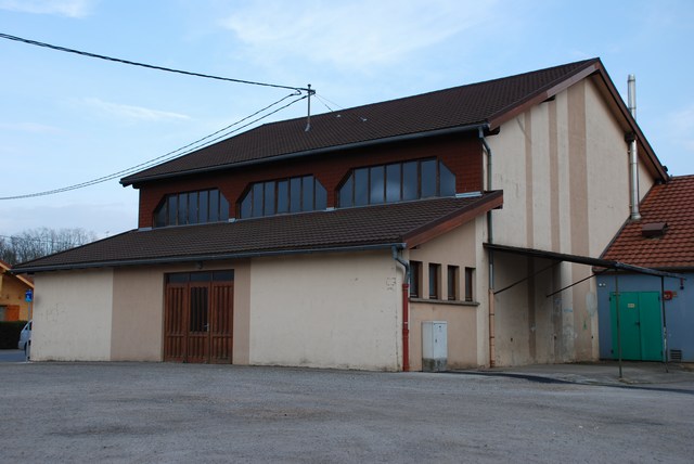 L'ancienne salle polyvalente...