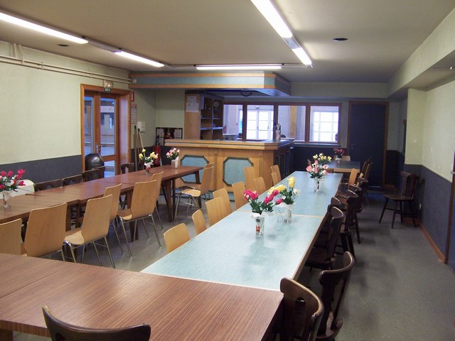 La buvette des supporters...